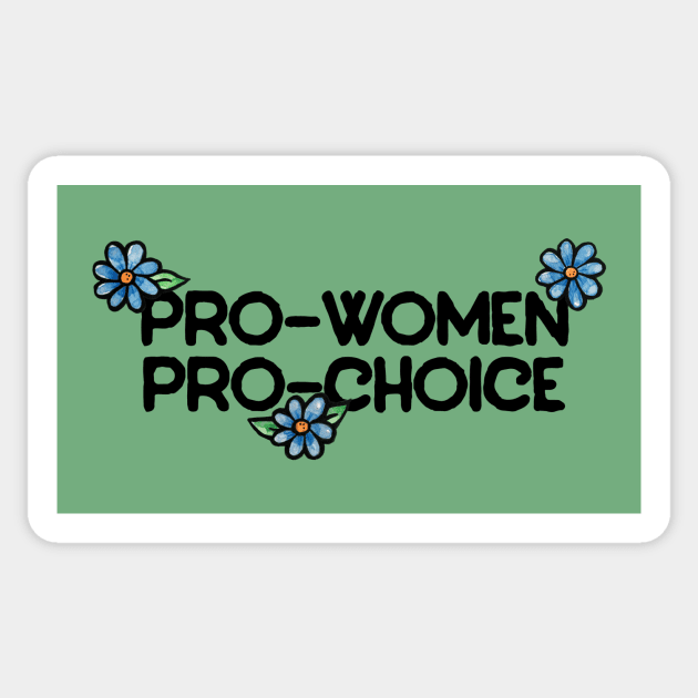 Pro-women pro-choice Sticker by bubbsnugg